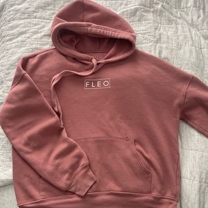 FLEO hoodie in used condition but still has a lot of life left